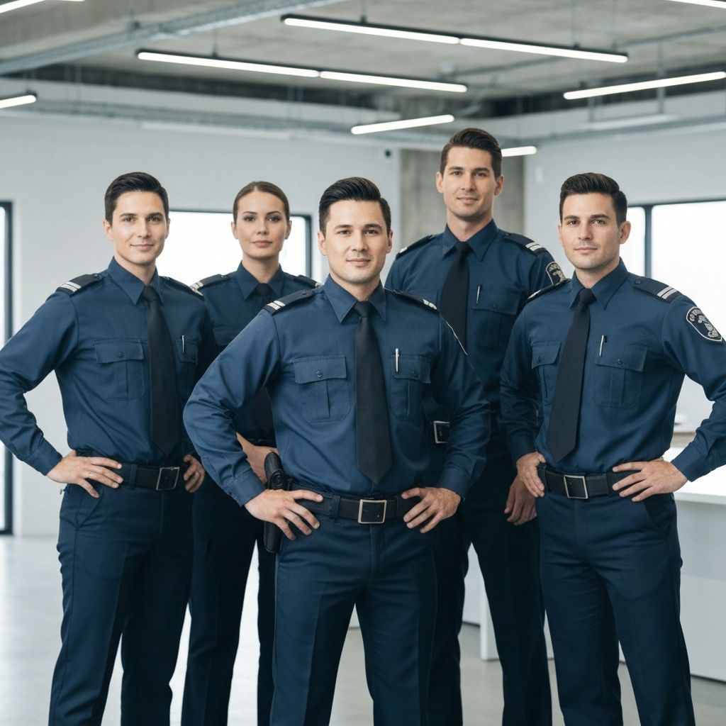 Equipo de seguridad y vigilancia de IF Servicios